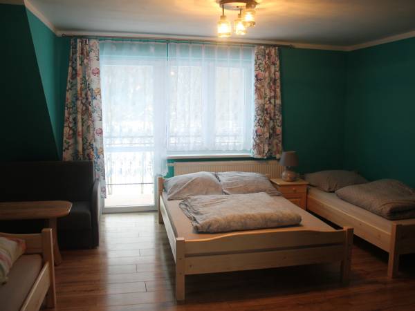 Apartament 5 osobowy - sypialnia