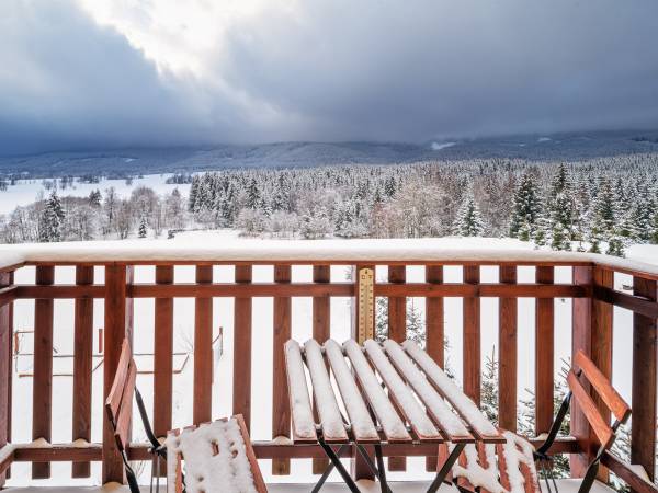 Widok z pokoju 3-osobowego