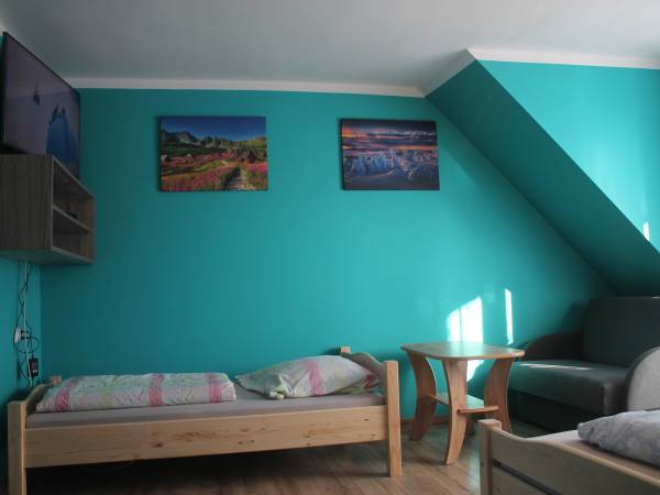 Apartament 5 osobowy - sypialnia