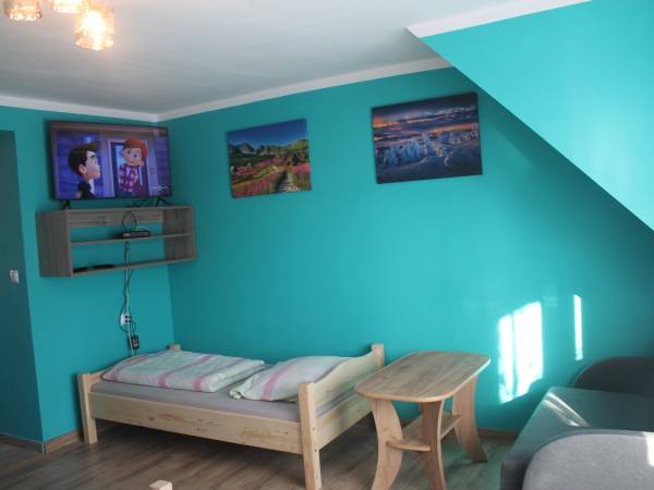 Apartament 5 osobowy - sypialnia