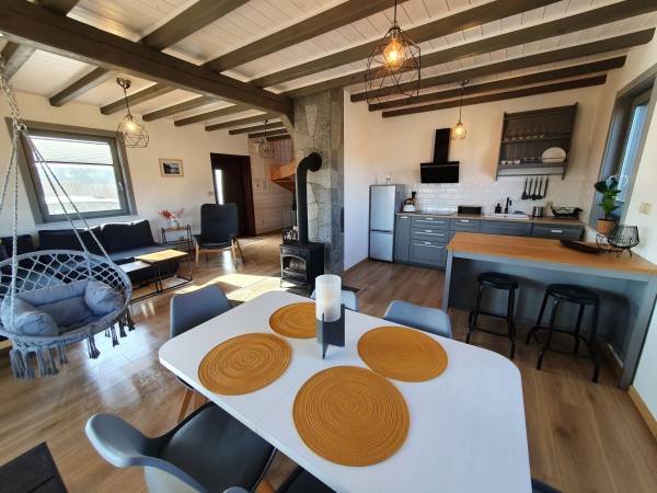 MILOCHÓWKA - Dom Drewniany Bliźniak