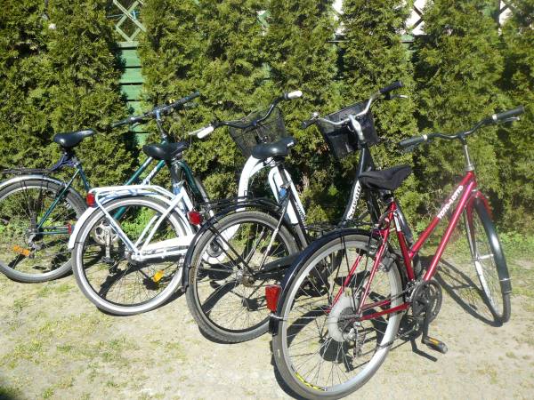 Rowery do dyspozycji gości
