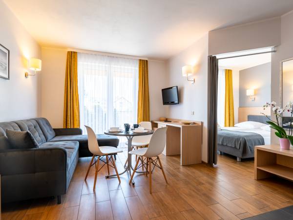 apartament mały parter 2-4 osób z aneksem i tarasem