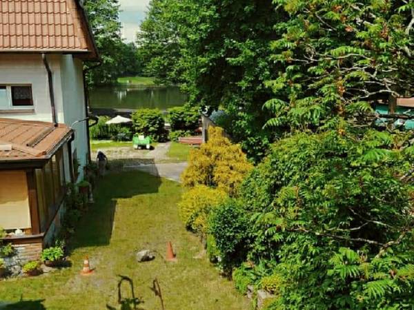 Widok tarasu Domku Nr 1 piętro