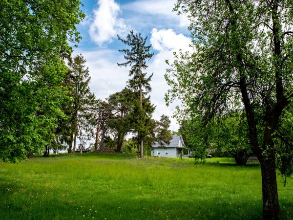 Otoczenie domu całorocznego.