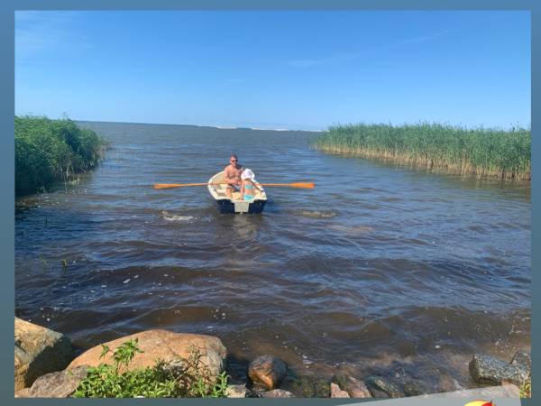 Wypoczynek na łódce 