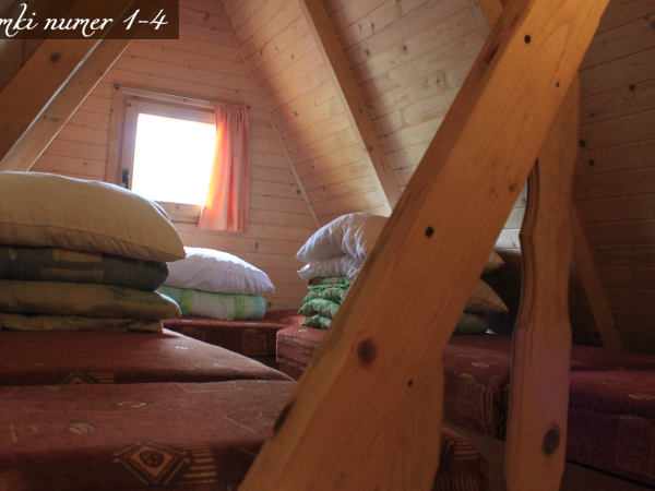 Domki bliźniacze na górze