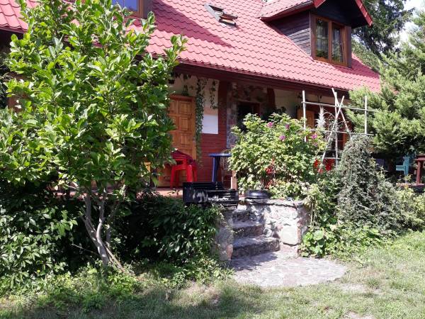 Domek nad rzeką Krutynią