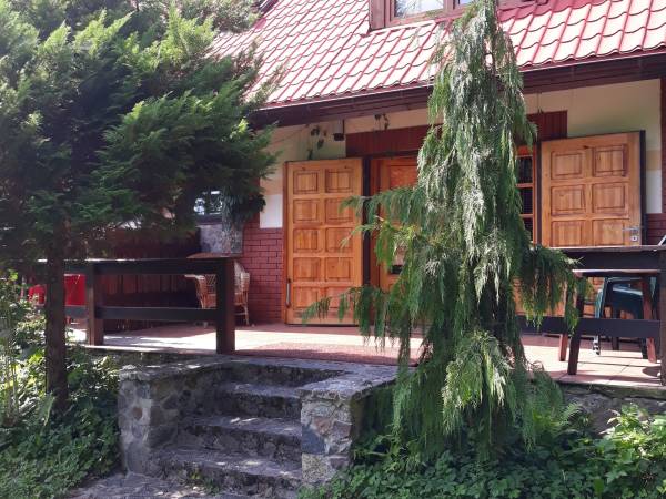 Domek nad rzeką Krutynią