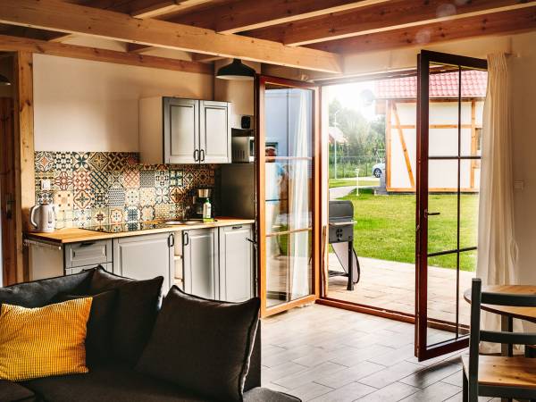 Salon z kuchnią DOMEK KOMFORT