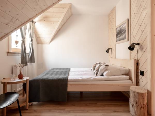 Domek 4 Sypialnia z łazienką