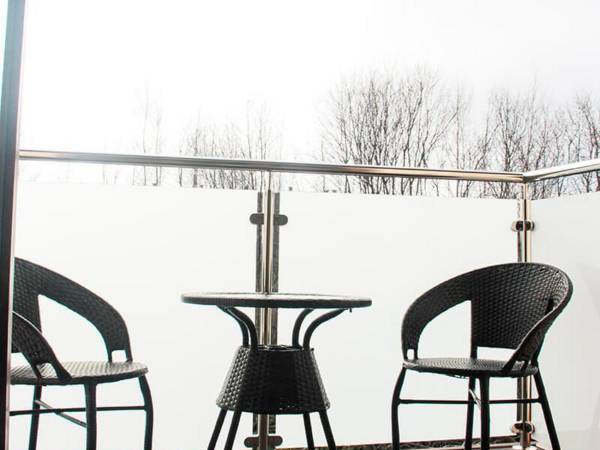 Meble balkonowe na piętrze