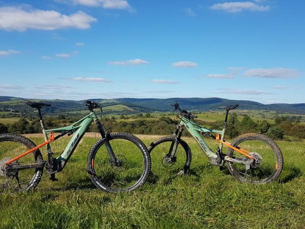 Rowerem przez Beskid Niski