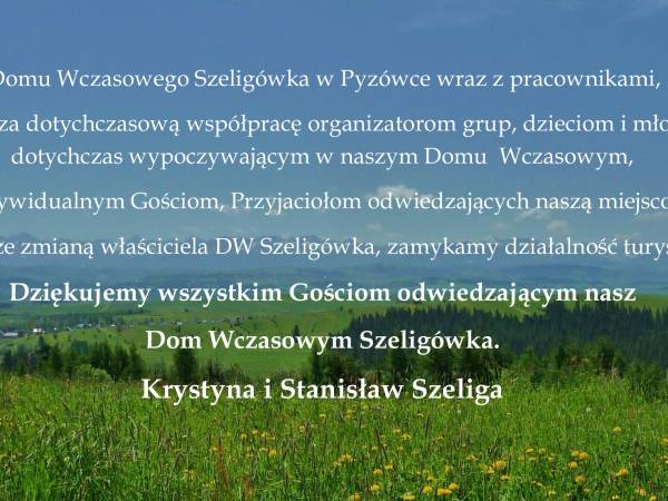 Dom Wczasowy Szeligówka