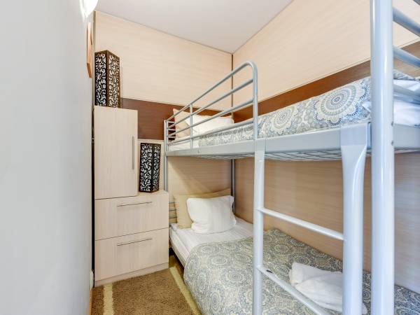 Apartament Gray 55m2 z balkonem i 2 sypialniami