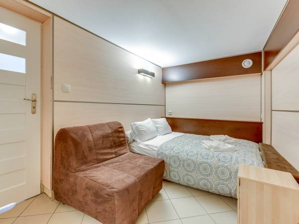 Apartament Gray 55m2 z balkonem i 2 sypialniami