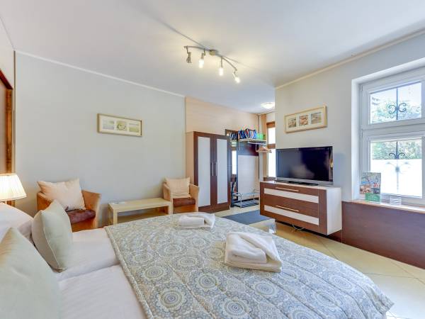 Apartament Gray 7-osobowy z balkonem 55m2