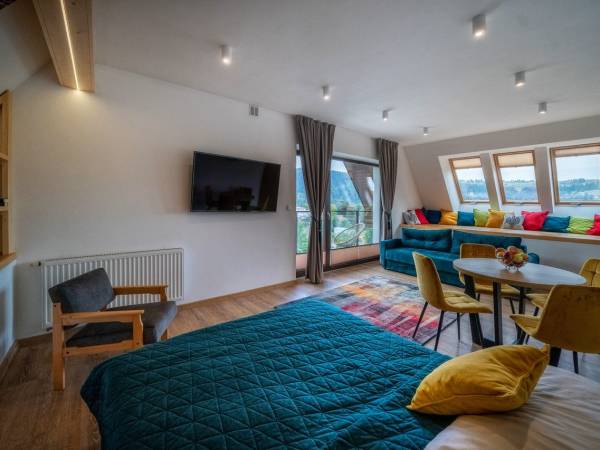 Apartament Kolorowe Poduszki