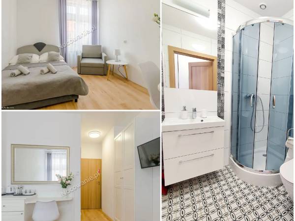 Pokój Superior 2+1 z widokiem na deptak Łeby 