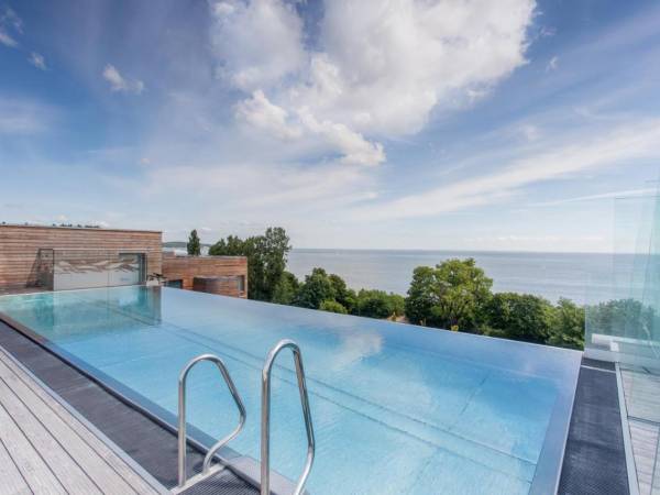 Mera Spa Sopot - basen z widokiem na morze