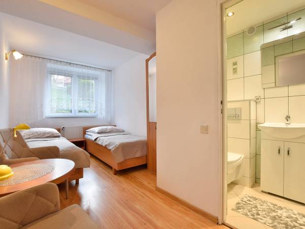 Mały pokój 2-os. na parterze