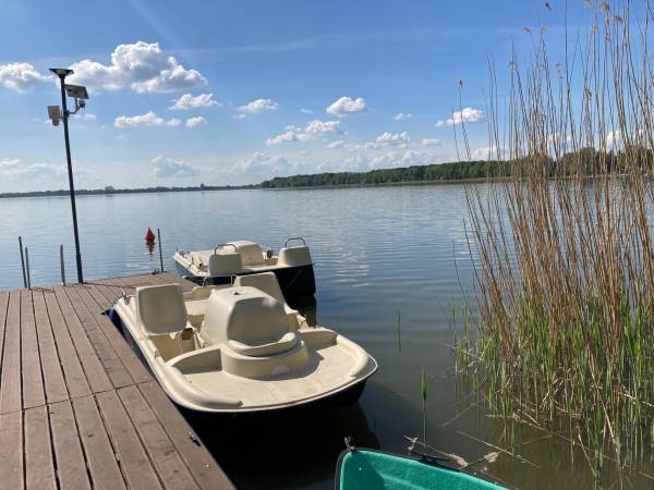 Pomost - rowerki wodne