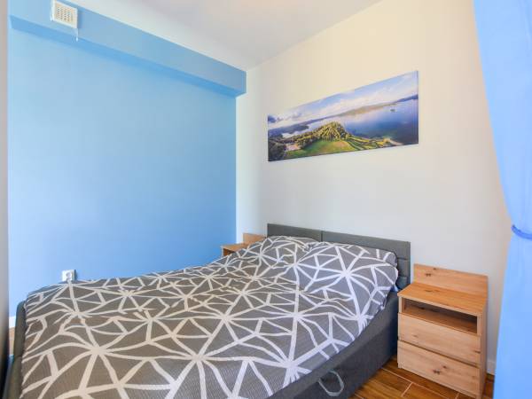 Apartament niebieski z tarasem