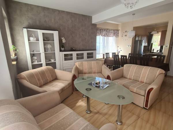 Salon kominkowy z tarasem, segment nr 1