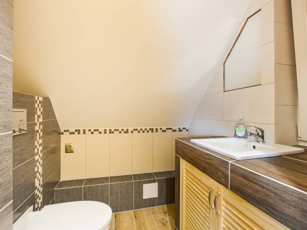 Domek całoroczny z kominkiem