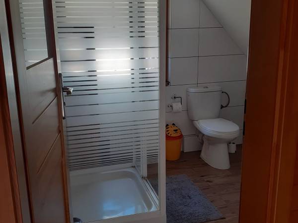 Łazienka w górnym apartamencie