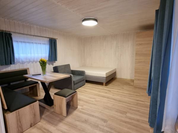 Salon z aneksem-Domek parterowy