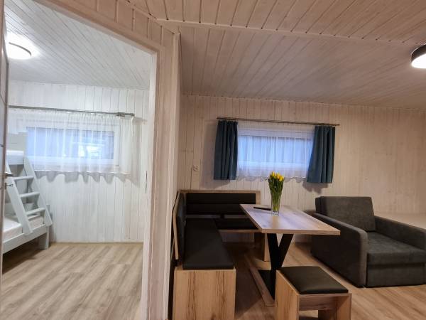 Domek parterowy dla 5-6 osob 2 pokojowy