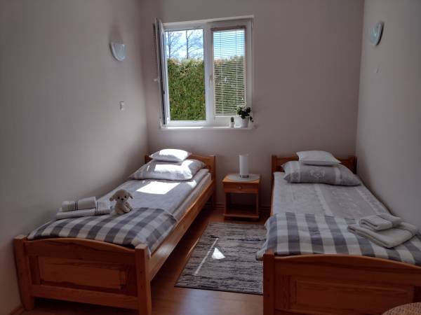 Domek wczasowy - sypialnia dla dzieci