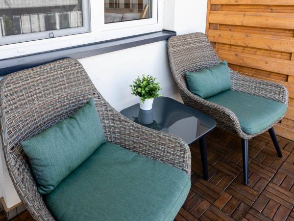 Apartament z balkonem -balkon