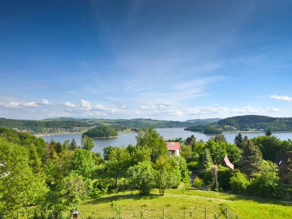 Widok z balkonu Apartament 1