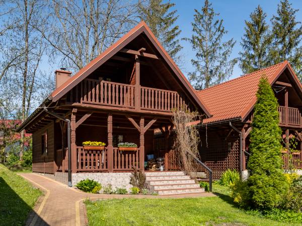 Dwa całoroczne domki w Karwicy