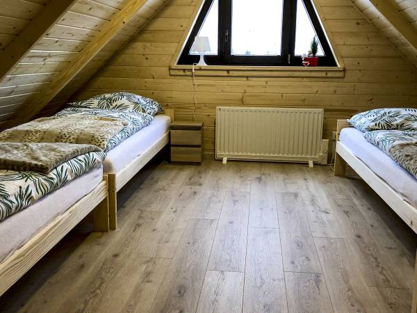 Domek 7 osobowy - sypialnia piętro