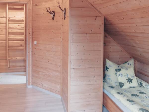 Domek drewniany,sypialnia nr 2 2