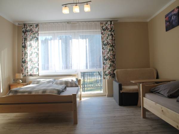 Apartament 4 osobowy - sypialnia