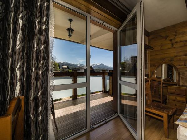 Widok z pokoju 5 osobowego nr.11