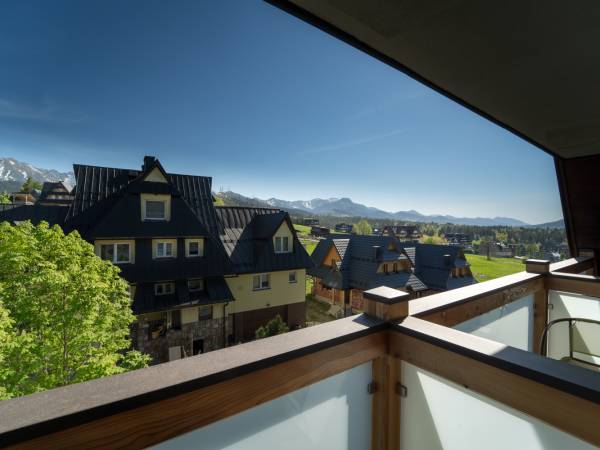 Widok z pokoju 5 osobowego nr.13