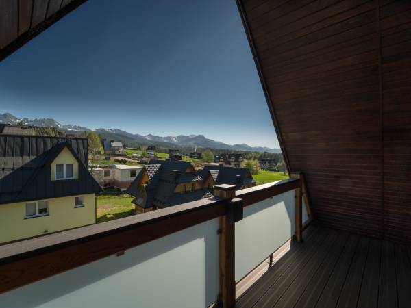 Widok z pokoju 4 osobowego nr.16