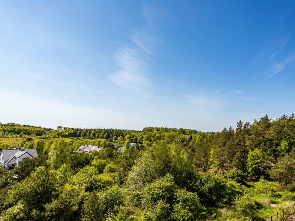 Apartament z tarasem -widok na okolicę