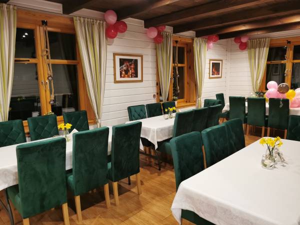 Hotelik-Resturacja "KUR" Myszyniec. Kurpie - Trasa na Mazury