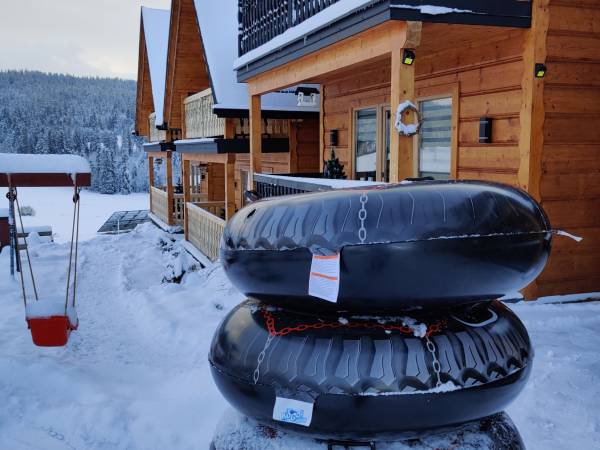 Domki u Jacka-Sauna & Relax z widokiem na góry