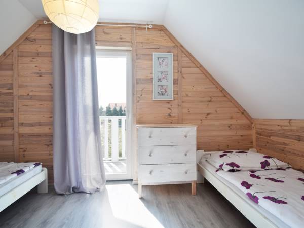 Sypialnia z balkonem 