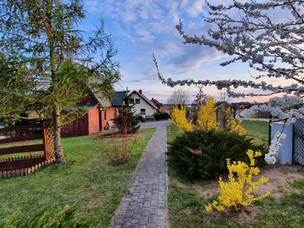 Dwa Domy Drewniane Nad Jeziorem Orzyskim