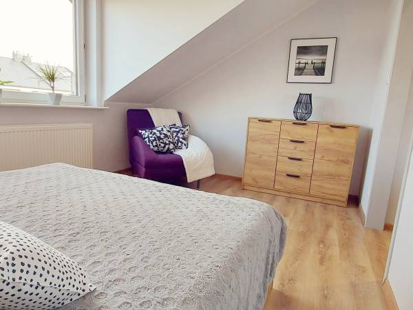 Apartament - sypialnia