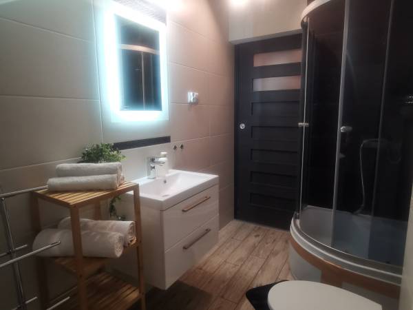 Apartament - łazienka