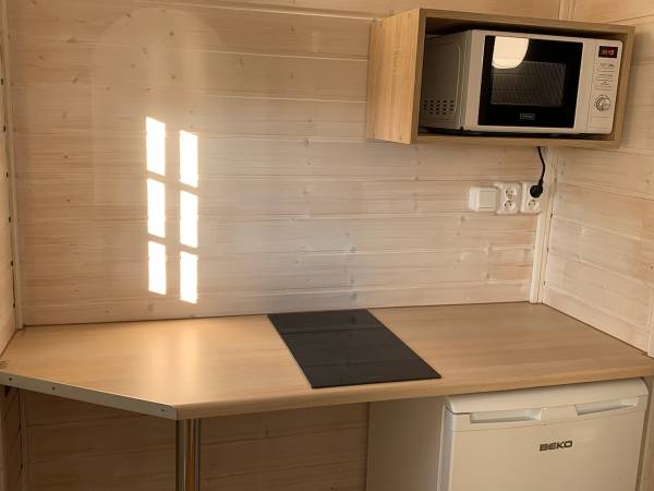 Aneks kuchenny w domku 2 osobowym 